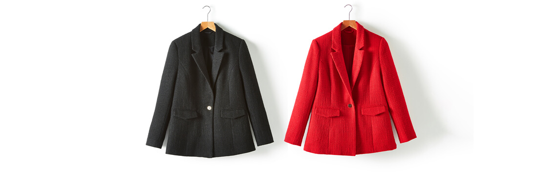 Black and red jacket